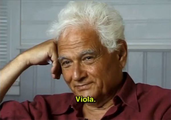 Jacques Derrida says Viola